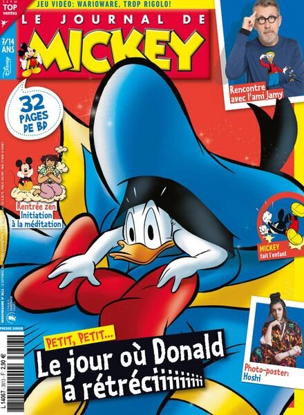 Le Journal de Mickey — 15 Septembre 2021