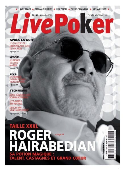 Live Poker — Septembre 2021