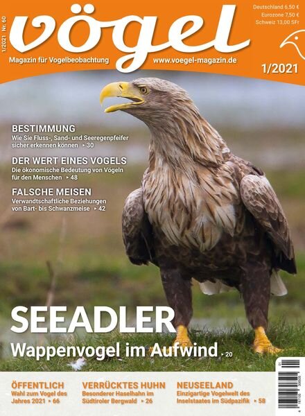 VOGEL — Magazin fur Vogelbeobachtung — 04 Dezember 2020