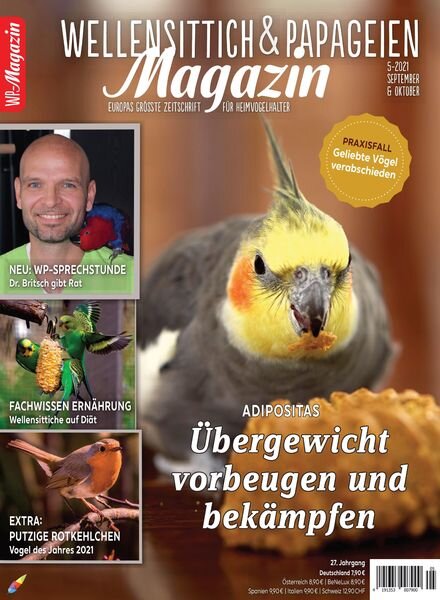 WP-Magazin Wellensittich & Papageien — September 2021