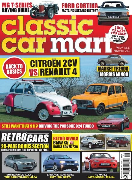 Classic Car Mart – November 2021