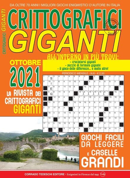 Crittografici Giganti — ottobre 2021