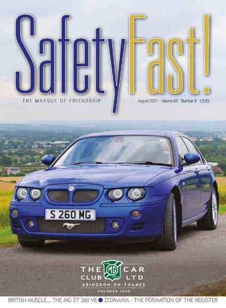Safety Fast! – August 2021