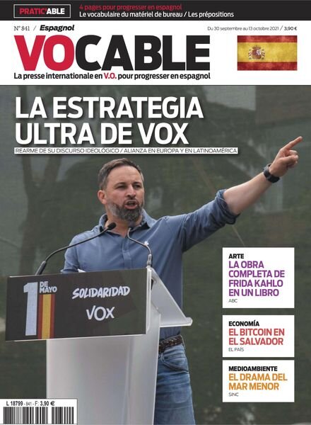 Vocable Espagnol – 30 Septembre 2021