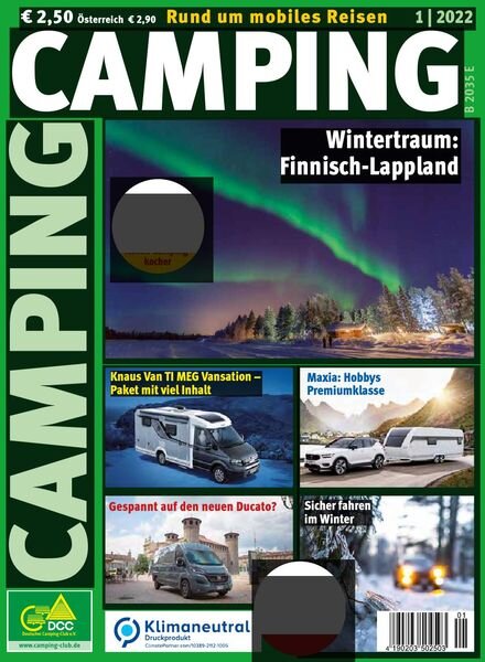 Camping Germany — Februar 2022
