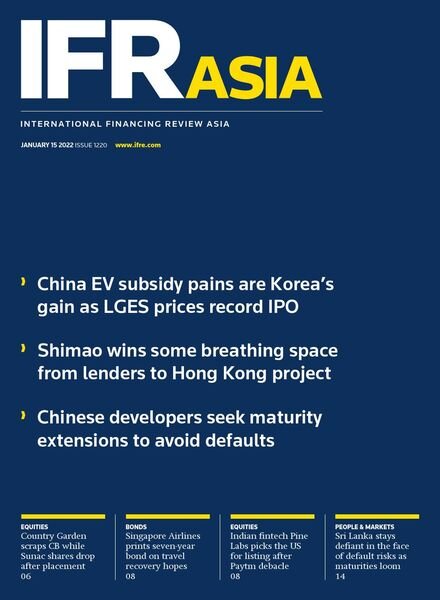 IFR Asia — January 15, 2022