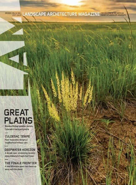 Landscape Architecture Magazine USA — January 2022