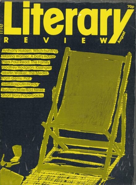 Literary Review — August 1982