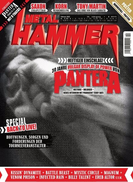 Metal Hammer Germany — Januar 2022