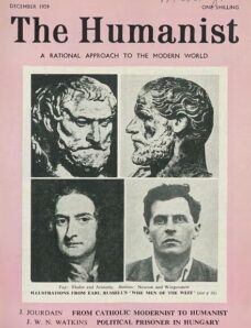 New Humanist – The Humanist, December 1959
