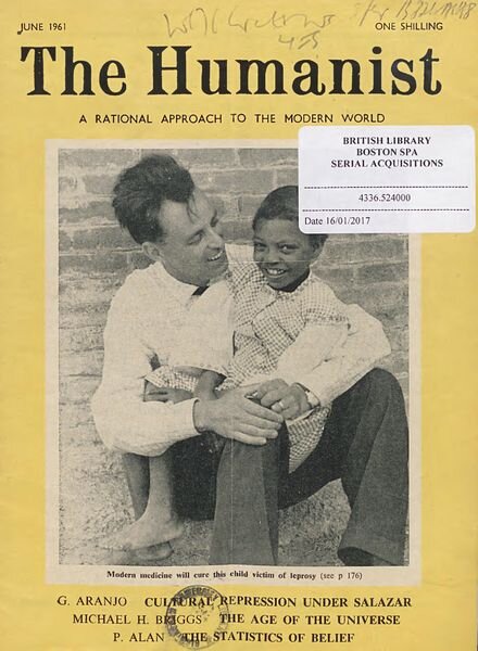 New Humanist — The Humanist, June 1961