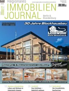 Regionales Immobilien Journal Berlin & Brandenburg – Dezember 2021