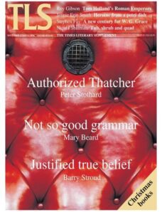 The Times Literary Supplement – 13 November 2015