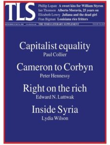The Times Literary Supplement – 25 September 2015