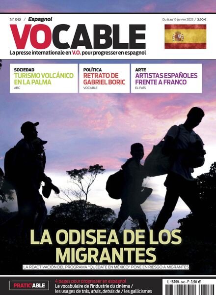 Vocable Espagnol — 6 Janvier 2022