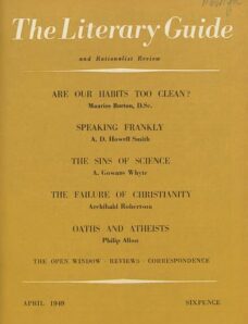 New Humanist – The Literary Guide April 1949