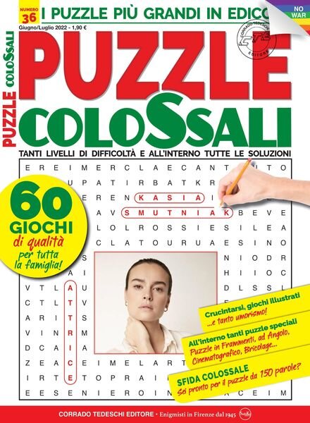 Puzzle Colossali — giugno 2022