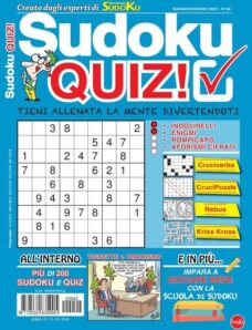 Sudoku Quiz – maggio 2022