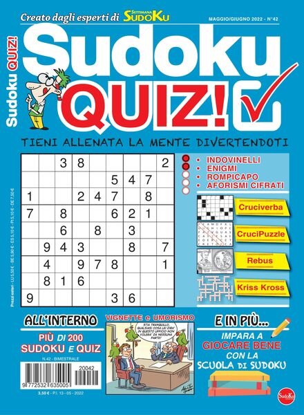 Sudoku Quiz — maggio 2022
