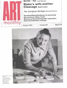 Art Monthly – October 1984