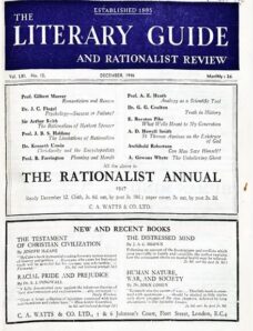 New Humanist — The Literary Guide December 1946