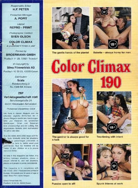 Color Climax — Nr 190 December 2004