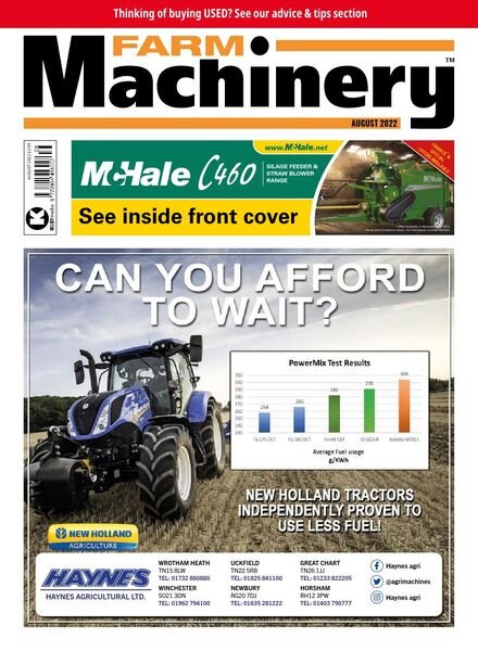 Farm Machinery — August 2022