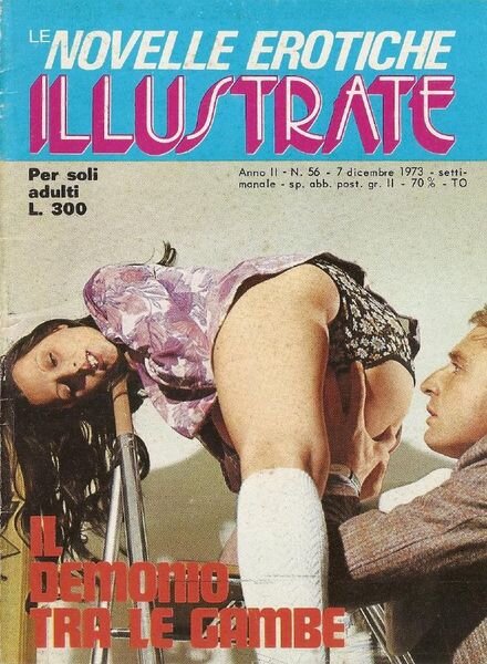 Le Novelle Erotiche Illustrate – n. 56 – 7 Dicembre 1973