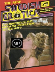 Swedish Erotica Film Review – Art Publisher n. 75 9-1983