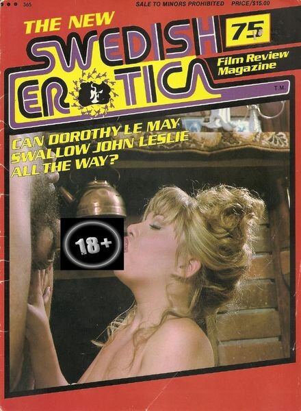 Swedish Erotica Film Review — Art Publisher n. 75 9-1983