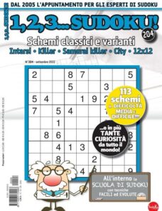 123 Sudoku – settembre 2022