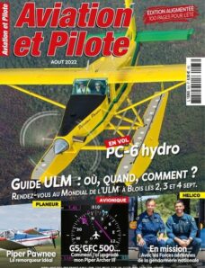 Aviation et Pilote – Aout 2022
