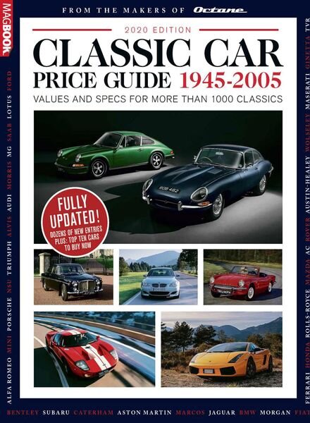 Classic Car Price Guide — September 2020