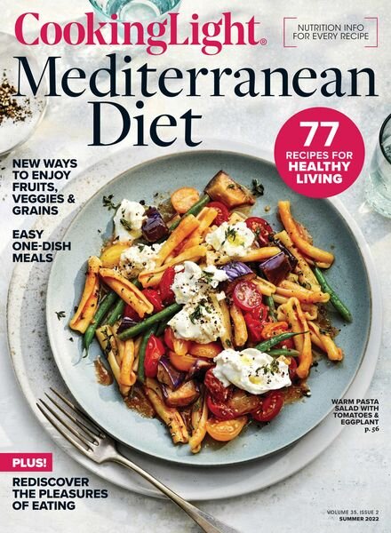 Cooking Light Mediterranean Diet — May 2022