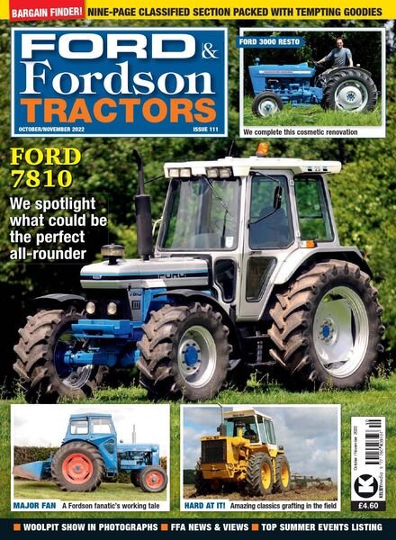 Ford & Fordson Tractors — Issue 111 — October-November 2022