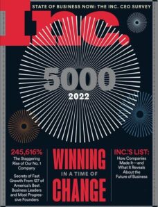 Inc Magazine – September 2022