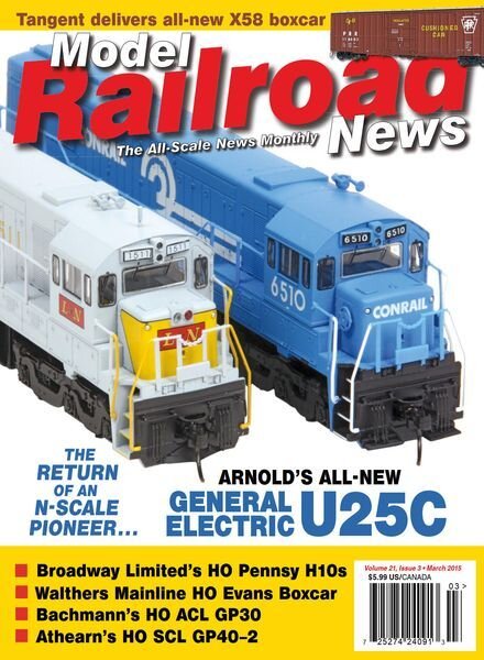 Model Railroad News – April 2015