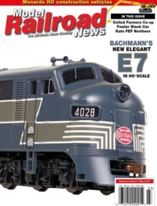 Model Railroad News – April 2017