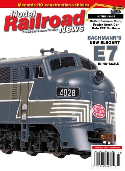 Model Railroad News — April 2017