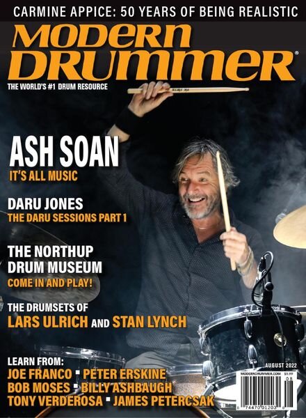 Modern Drummer Magazine — August 2022