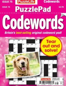 PuzzleLife PuzzlePad Codewords – 11 August 2022
