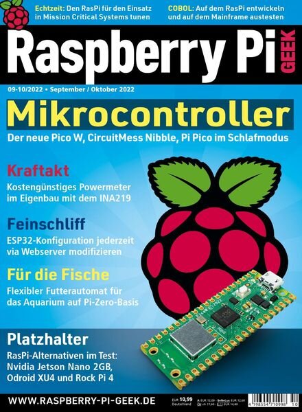 Raspberry Pi Geek — August 2022