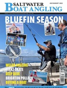 Saltwater Boat Angling – July-August 2022