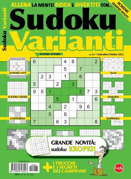 Sudoku Varianti — settembre 2022