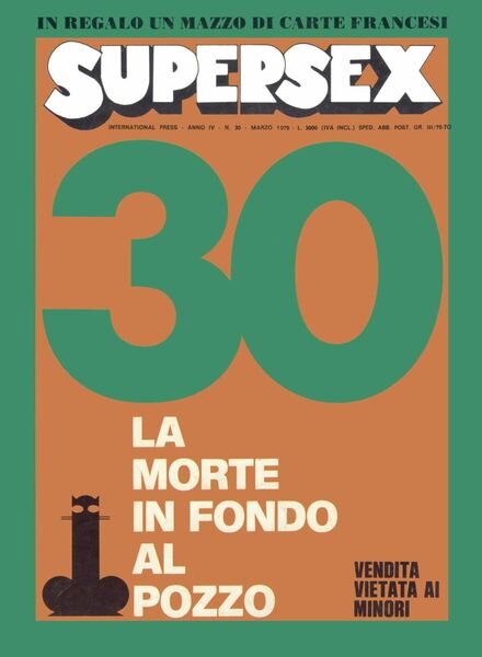 Supersex — n. 30 Marzo 1979
