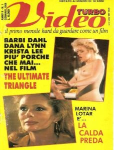 Turbo Video – Vol 2 n. 1 Gennaio 1989