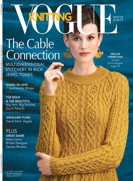 Vogue Knitting — November 2018