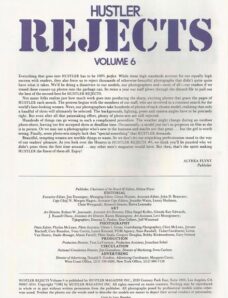 Hustler Rejects – Volume 06 1982