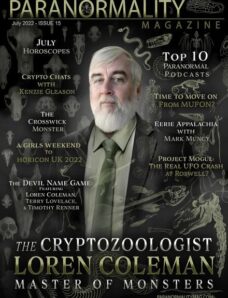 Paranormality Magazine – Issue 15 – July 2022