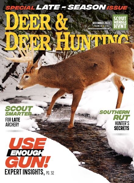 Deer & Deer Hunting — December 2022